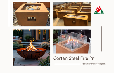 Corten Steel Fire Pit